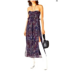 IRO | Somov halter metallic dress | SZ 34/2